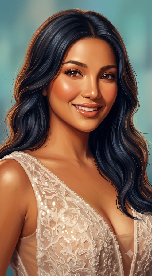 Premium semi-realistic digital painting with a polished editorial illustration aesthetic
