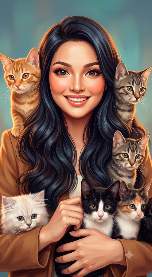 Premium semi-realistic digital painting with a polished editorial illustration aesthetic
