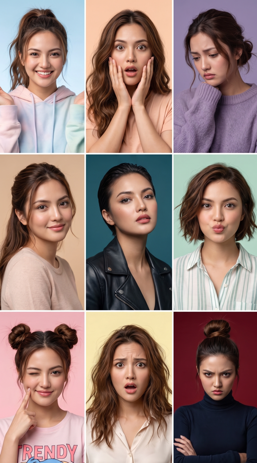 Real-Life 9-Panel Photo