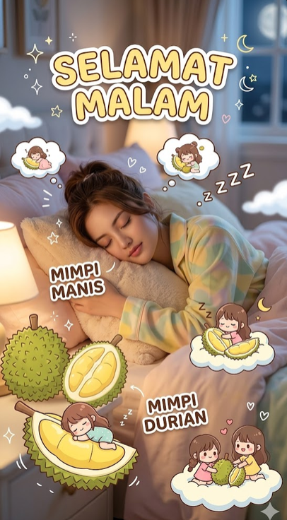 Ciptakan gambar seorang wanita Asia cantik dengan kulit bersih, tidur nyenyak di tempat tidur empuk di kamar tidur
