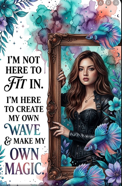 Create ONE highly detailed, ultra-polished fantasy fine-art portrait/poster featuring the same clearly adult person from the supplied personal reference photograph(s)